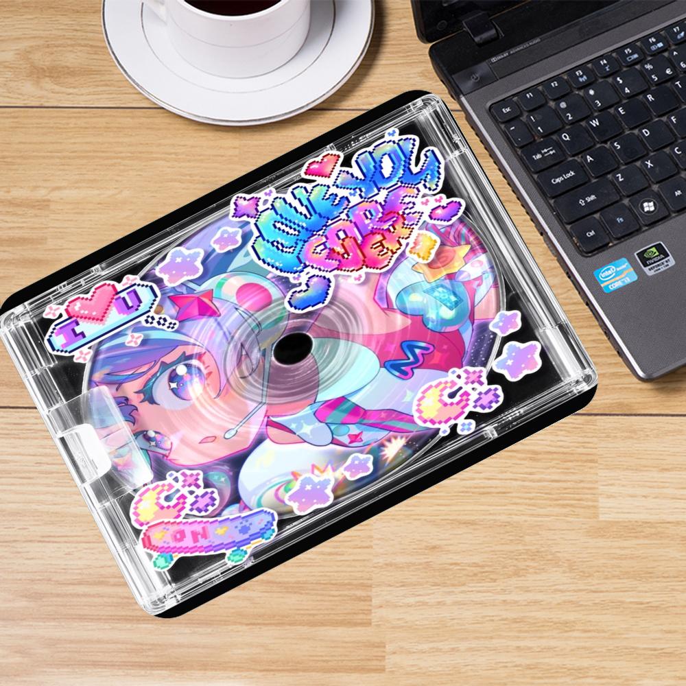 Retro Gaming Laptop - Ретро-анниме-музыка, футляр для компакт-дисков, коврик для