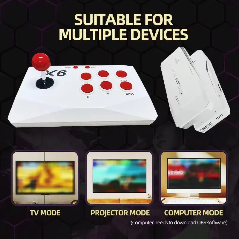 Новая игровая консоль X6 4K HD – обзор и цена Retro Gaming X6
