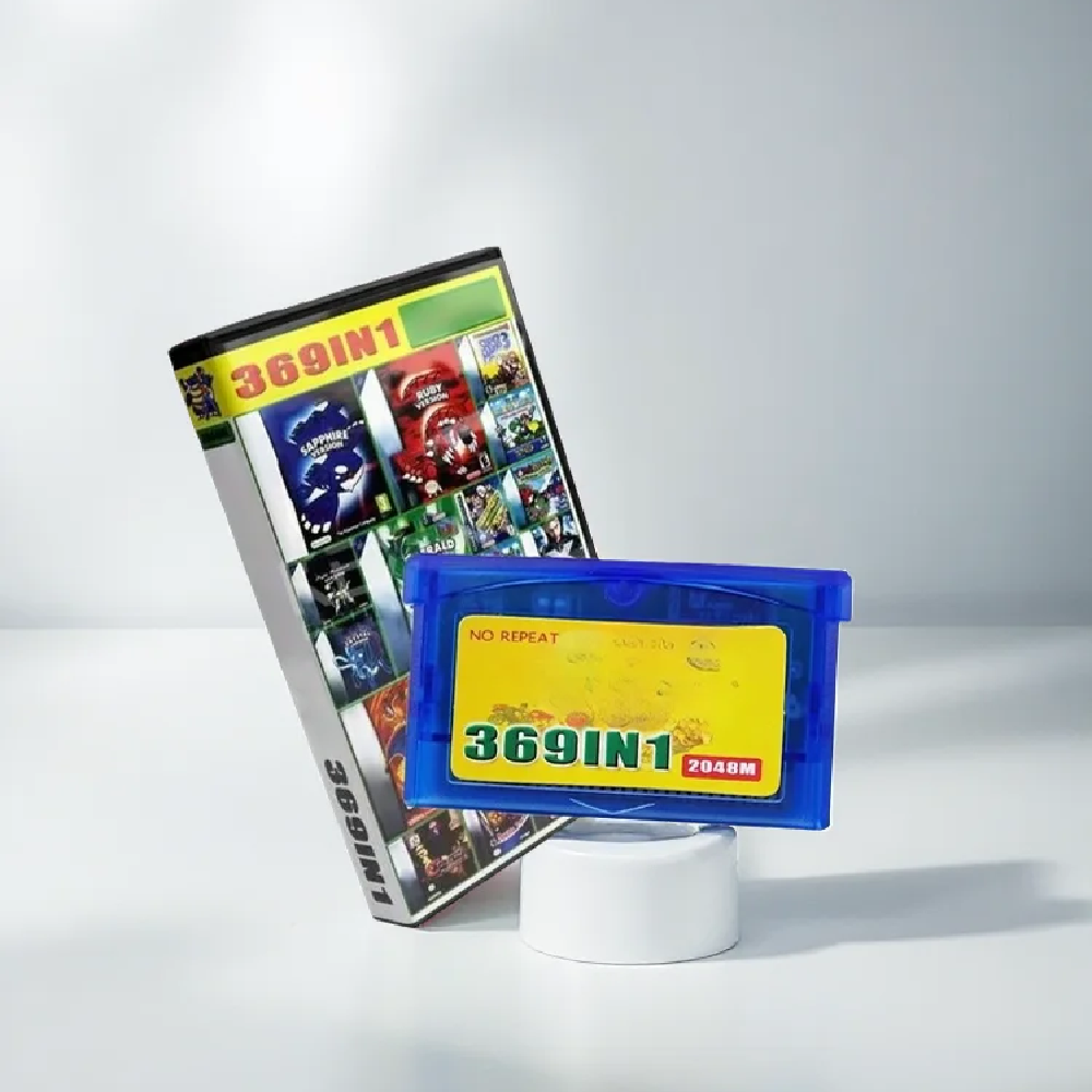 Игровая карта 369 в 1 для GBA, – обзор и цена Retro Game Card