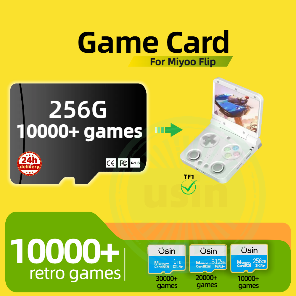 Игровая карта для Miyoo Flip 3 – обзор и цена Retro Gaming Pro