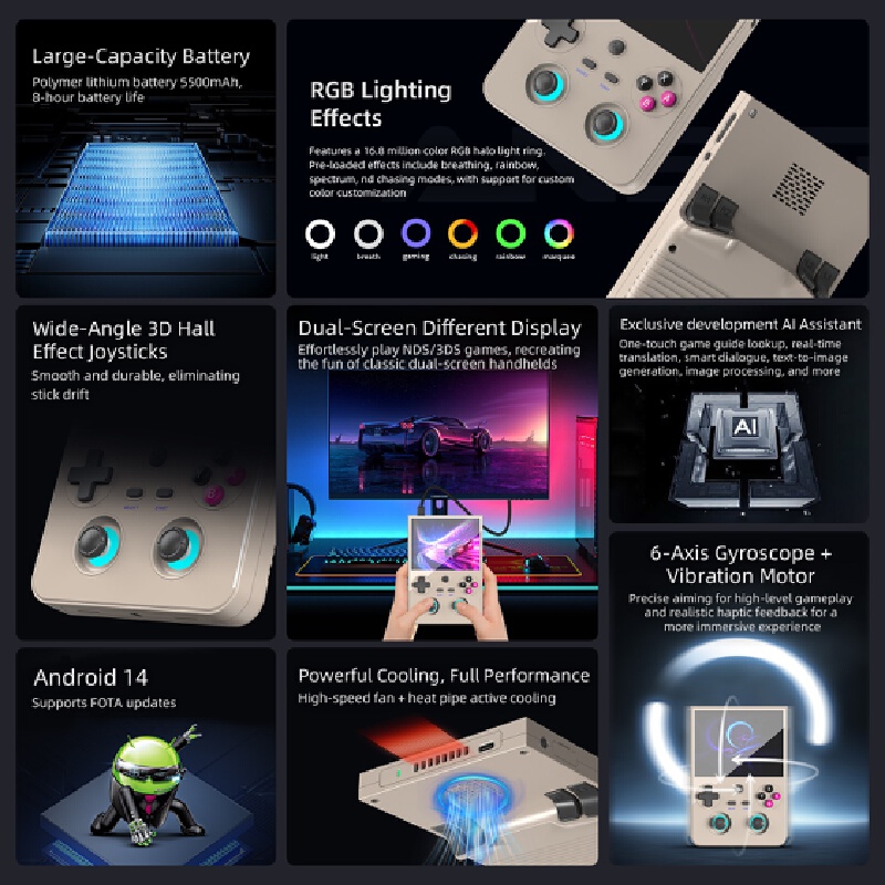 Портативная игровая консоль RG – обзор и цена Retro Gaming Devices